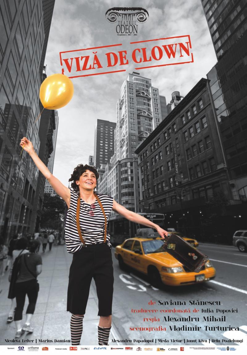 Nicoleta Lefter in "Viza de Clown"